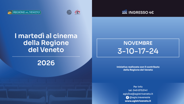 Featured image for “I martedì della Regione del Veneto a 4,00 €”